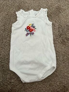 Janie and Jack Size 12-18 Month Tank Onesie